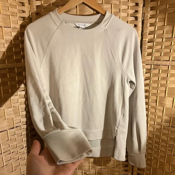 Athleta Luxe High/Low Crewneck - Picture 6 of 11